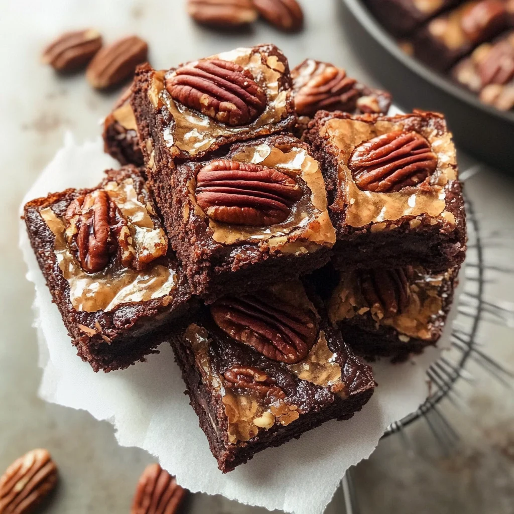 Pecan Pie Brownies