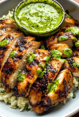 Peruvian Chicken with Aji Verde & Cilantro Rice