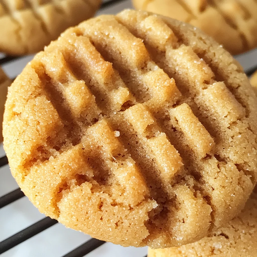 Soft Peanut Butter Cookies