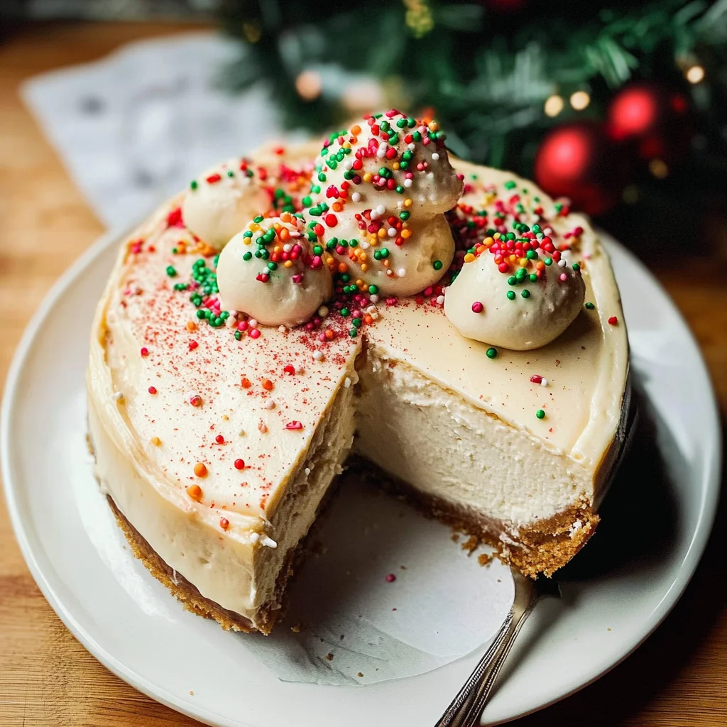 Sugar Cookie Cheesecake