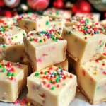 Sugar Cookie Christmas Fudge