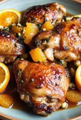 Sweet and Savory Roasted Orange Chicken