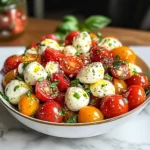 Tasty Tomato Mozzarella Salad