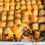 Tater Tot Casserole with Ground Beef