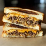 Ultimate Cheesy Ground Beef Melt