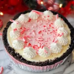 White Chocolate Peppermint Pie