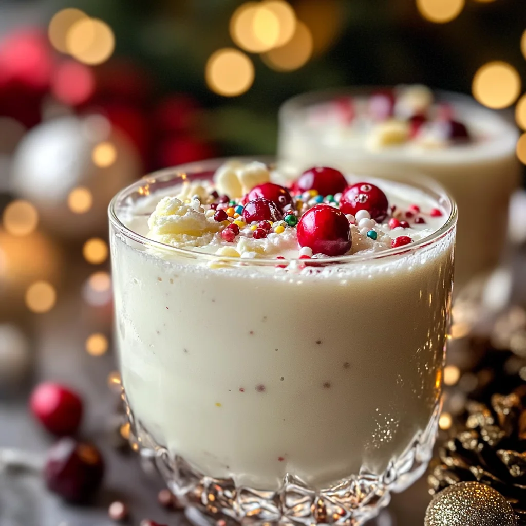 White Christmas Punch