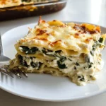 White Lasagna with Spinach