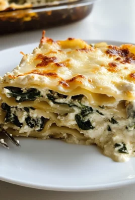 White Lasagna with Spinach