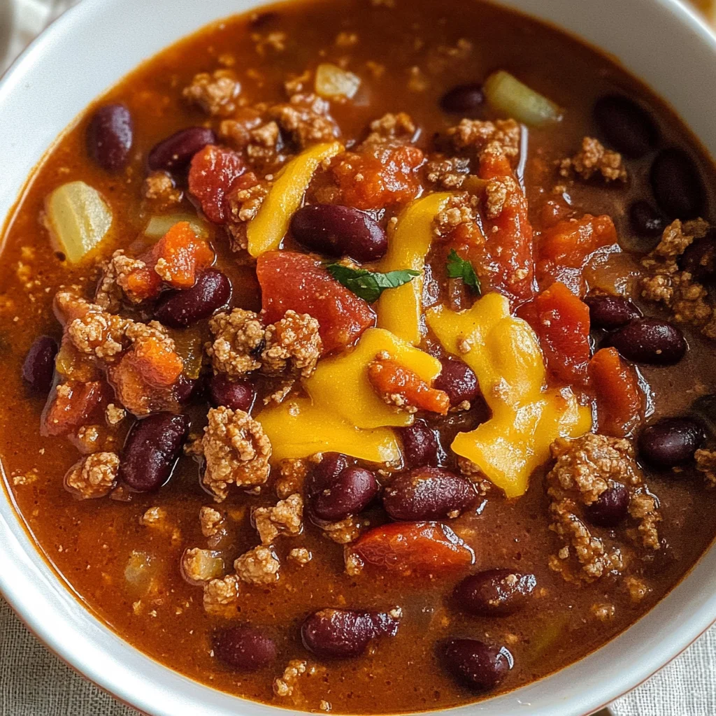 Best Ground Beef Stovetop Chili