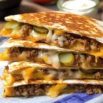 Cheeseburger Quesadillas