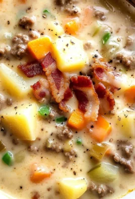 Cheeseburger Soup