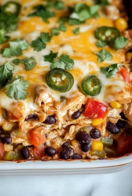 Chicken Burrito Casserole