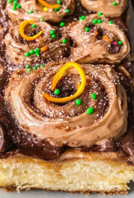Chocolate Orange Cinnamon Rolls