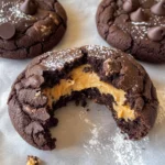 Chocolate Peanut Butter Filled Cookies