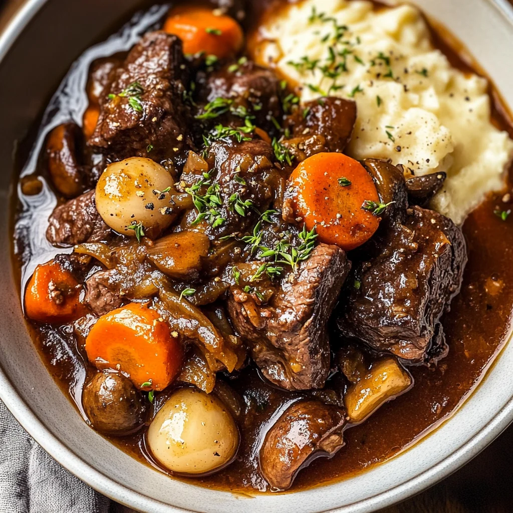 Classic Beef Bourguignon Recipe