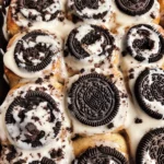 Cookies and Cream Cinnamon Rolls