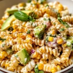 Creamy Street Corn Pasta Salad