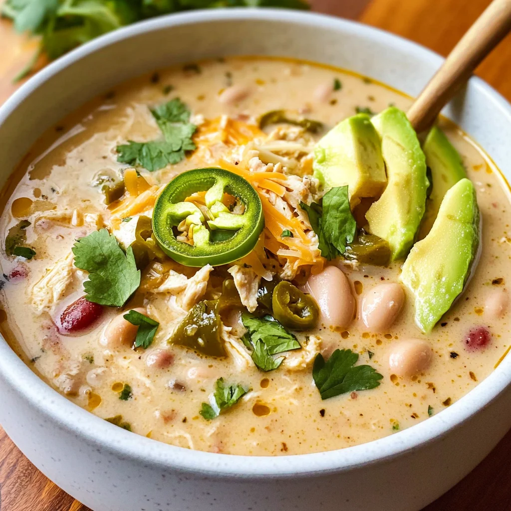 Creamy White Chicken Chili Recipe