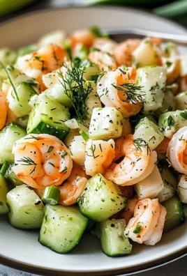 Cucumber Shrimp Salad