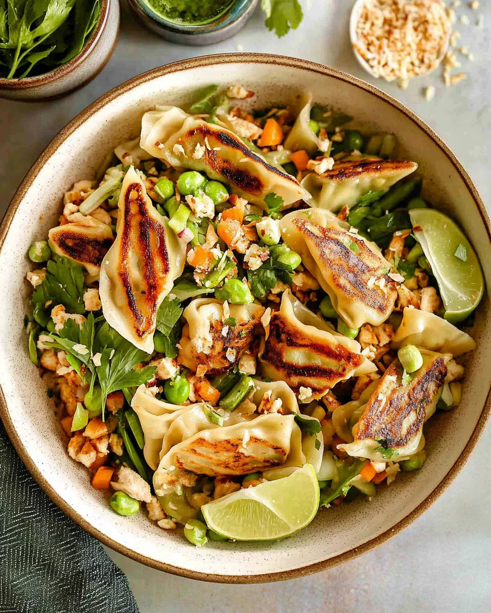 Dumpling Salad
