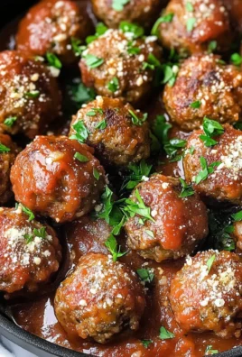 Easy Baked Italian Meatballs