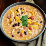 Easy Crock Pot Cream Cheese Chicken Chili