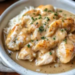 Easy Crockpot Chicken and Gravy