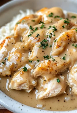Easy Crockpot Chicken and Gravy