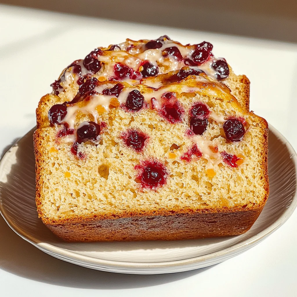 Easy Orange Cranberry Bread