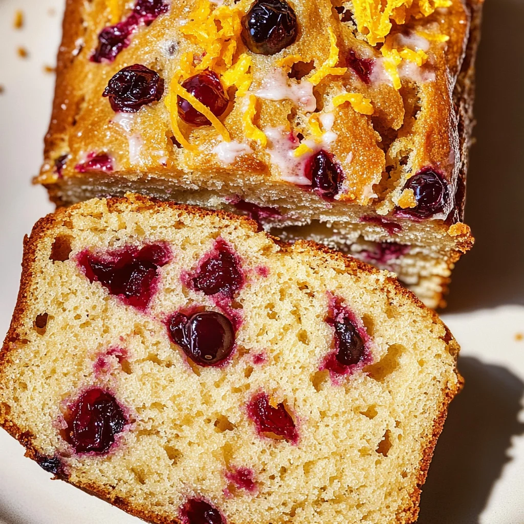 Easy Orange Cranberry Bread