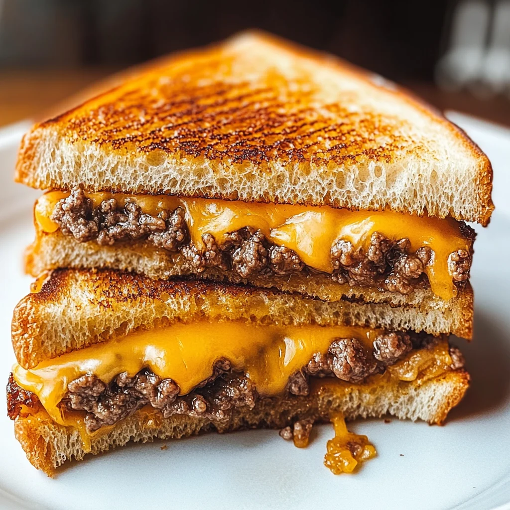 Grilled Cheese Patty Melts