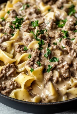 Ground Beef Stroganoff