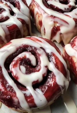 Heavenly Red Velvet Cinnamon Rolls
