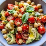 High-Protein Tomato & Basil Salad