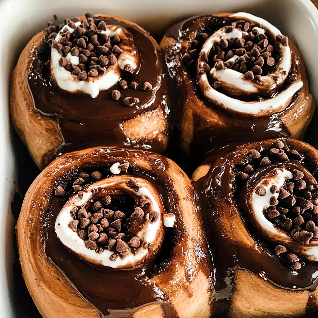 Hot Chocolate Cinnamon Rolls