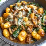 Italian Sausage Gnocchi Skillet