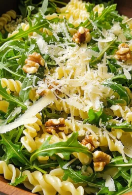 Lemon Arugula Pasta Salad