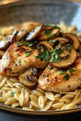Marsala Chicken Orzo