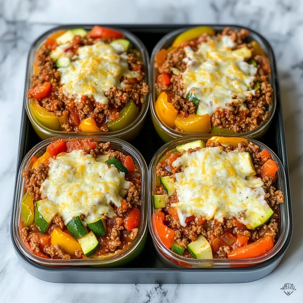 Meal Prep Unstuffed Pepper Bowls