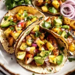 One-Pan Chicken and Pineapple Tacos