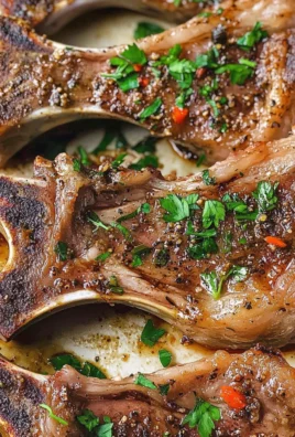 Oven Baked Lamb Chops Recipe