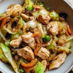 Quick Chicken Cabbage Stir-Fry