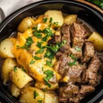 Slow Cooker Steak and Cheddar Potato Casserole: An Incredible Ultimate Recipe