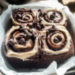 Small Batch MOLTEN Double Chocolate Cinnamon Rolls - Vegan!