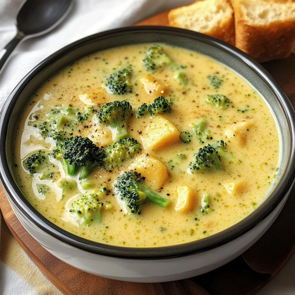 Smoked Gouda Broccoli Soup