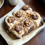 chocolate peanut butter sweet rolls
