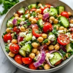 10-Minute Mediterranean Chickpea Salad