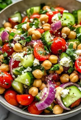 10-Minute Mediterranean Chickpea Salad