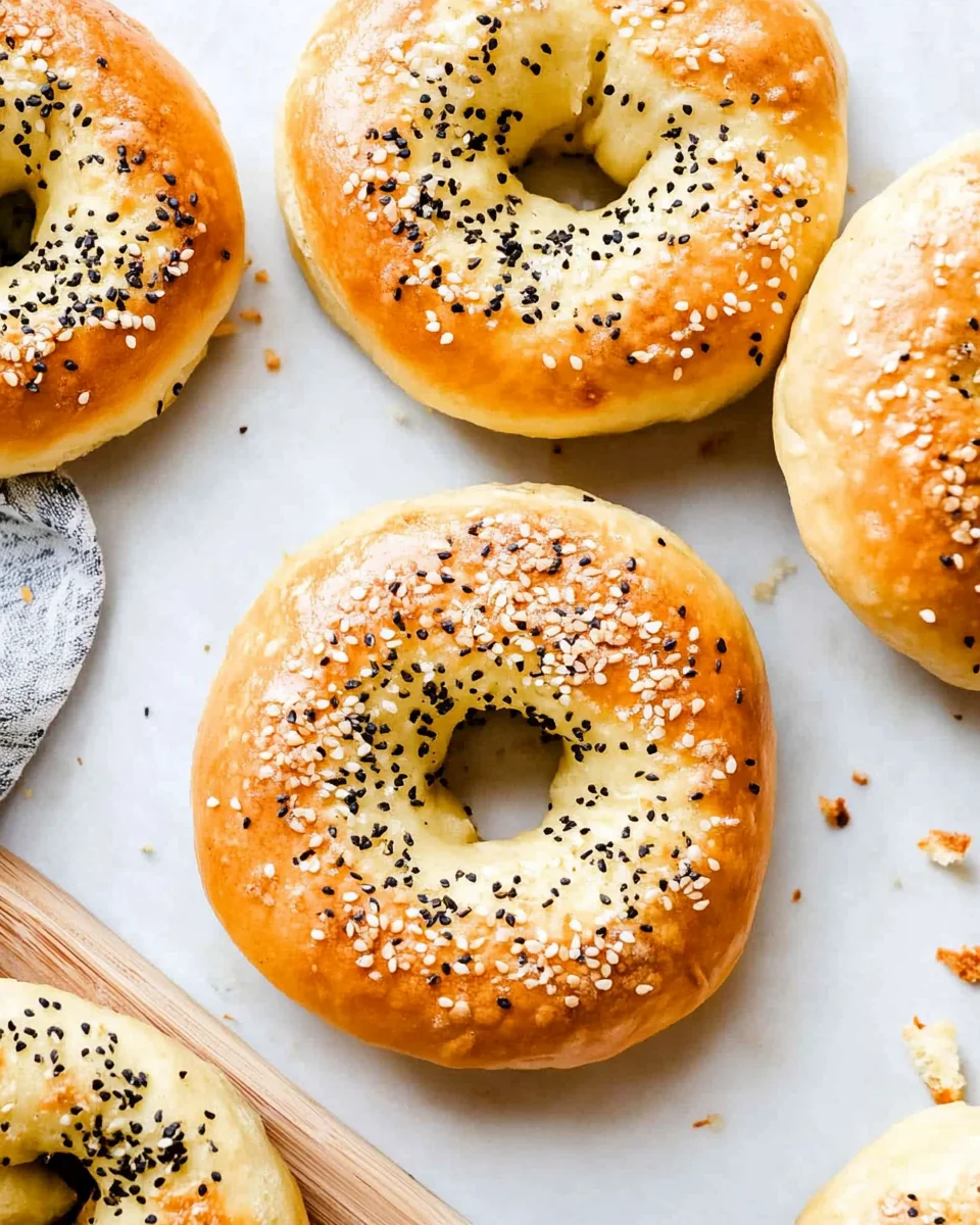 3 Ingredient Air Fryer Bagels